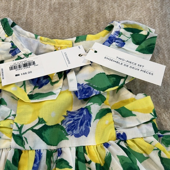 Janie and Jack lemon summer dress! Brand new with tags - Picture 2 of 3